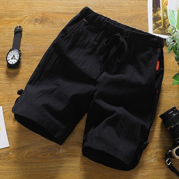 Férfi alkalmi rövidnadrág négy színben