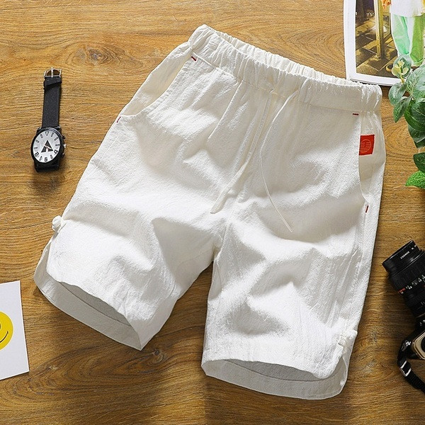 Férfi alkalmi rövidnadrág négy színben