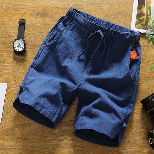 Férfi alkalmi rövidnadrág négy színben