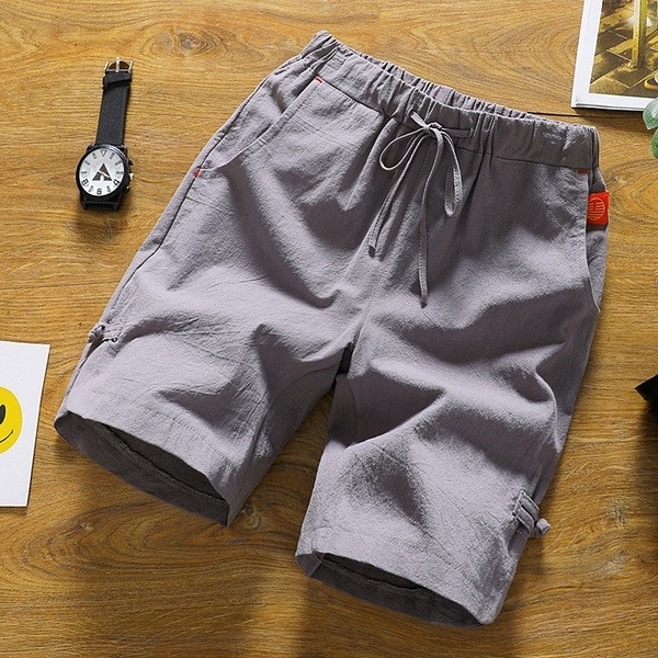 Férfi alkalmi rövidnadrág négy színben