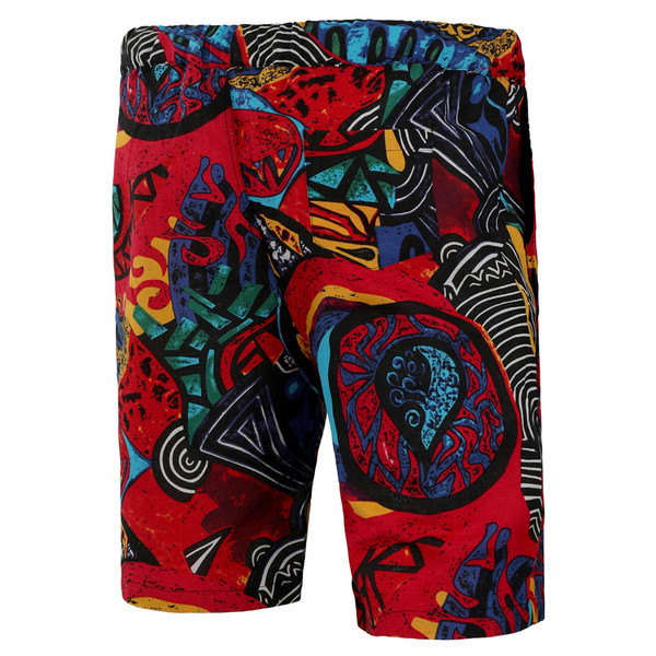 Pantaloni casual barbatesti cu model cu cravate