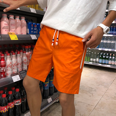 Alkalmi férfi rövidnadrág több színben, színes szegéllyel