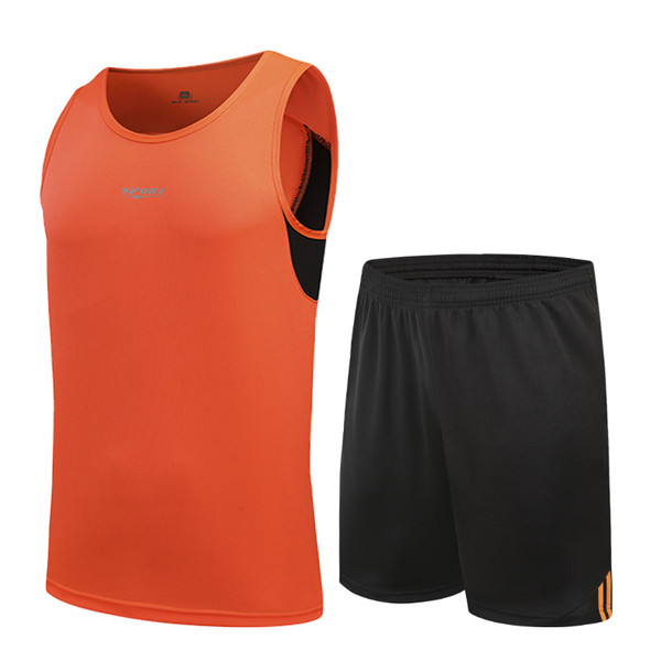 Férfi sport szett, amely tartalmaz egy felsőt és rövidnadrágot több színben