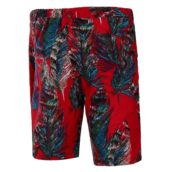 Pantaloni casual pentru bărbați cu modele și cravate