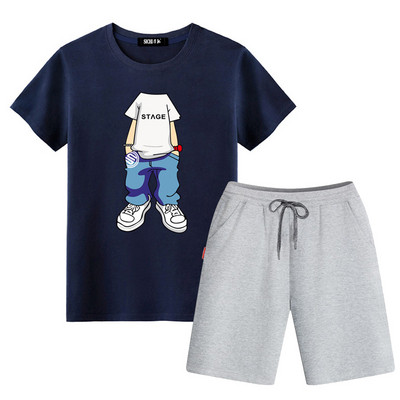 Napi, két részből álló férfi szett, különböző színekben