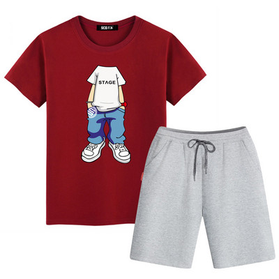 Napi, két részből álló férfi szett, különböző színekben