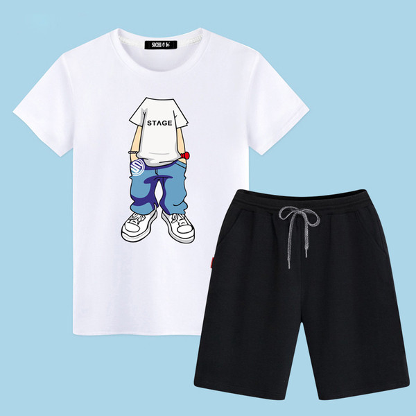 Napi, két részből álló férfi szett, különböző színekben