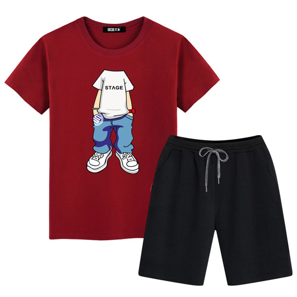 Napi, két részből álló férfi szett, különböző színekben