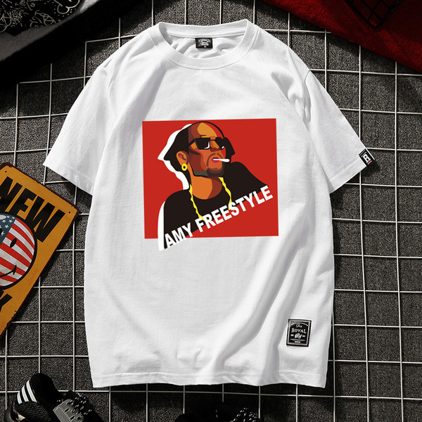 Tricou modern pentru bărbați cu aplicare de culoare în două culori