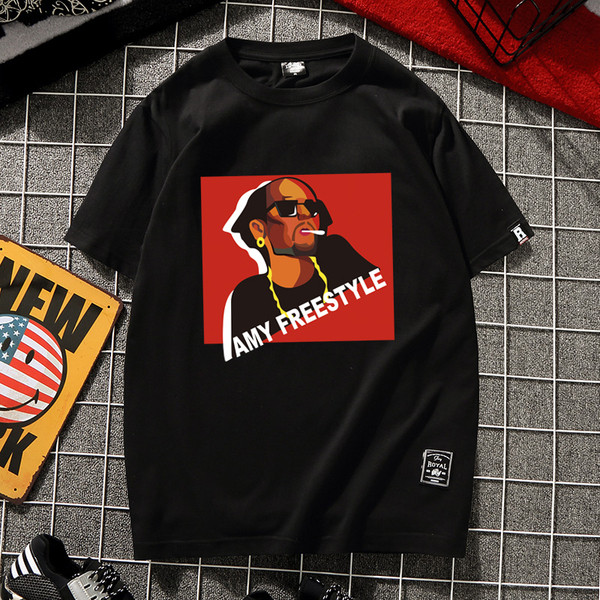 Tricou modern pentru bărbați cu aplicare de culoare în două culori