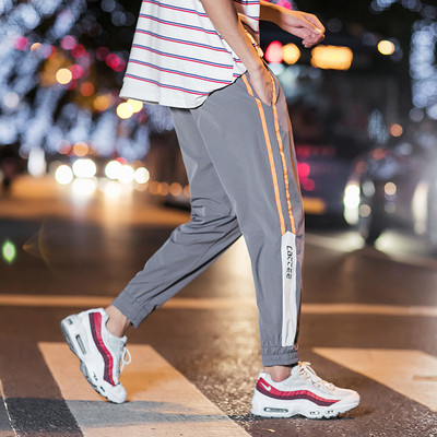 Lenjerie lejeră pentru bărbați, cu talie elastică, de culoare gri și negru