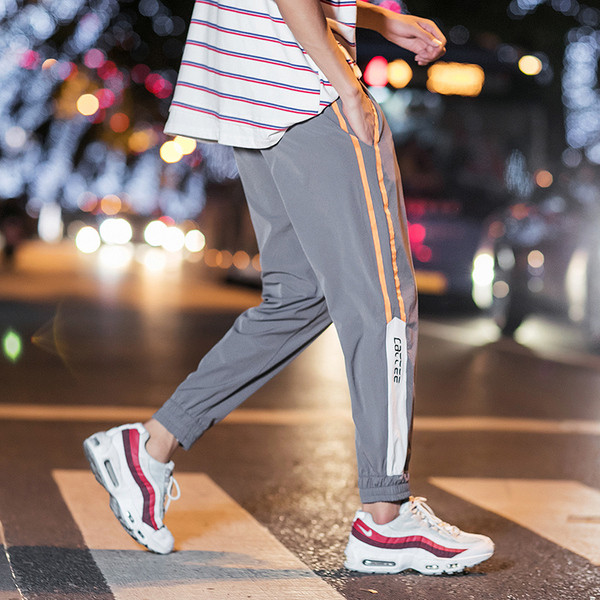 Lenjerie lejeră pentru bărbați, cu talie elastică, de culoare gri și negru