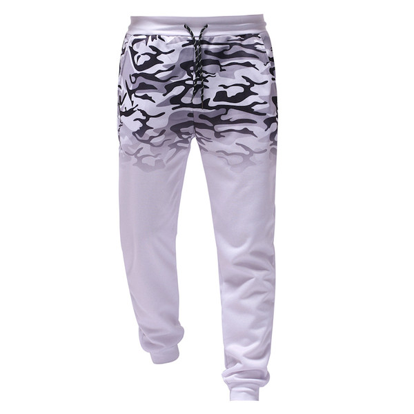 Αθλητικά καθημερινά εσώρουχα ανδρικά με σχέδια καμουφλάζ σε λευκό, γκρι και κόκκινο χρώμα