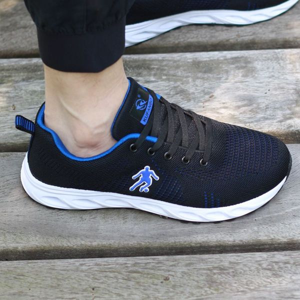 Férfi sportcipő, magas talppal, négy színben