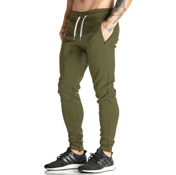 Sport férfi fehérnemű sima modell fekete és zöld színben