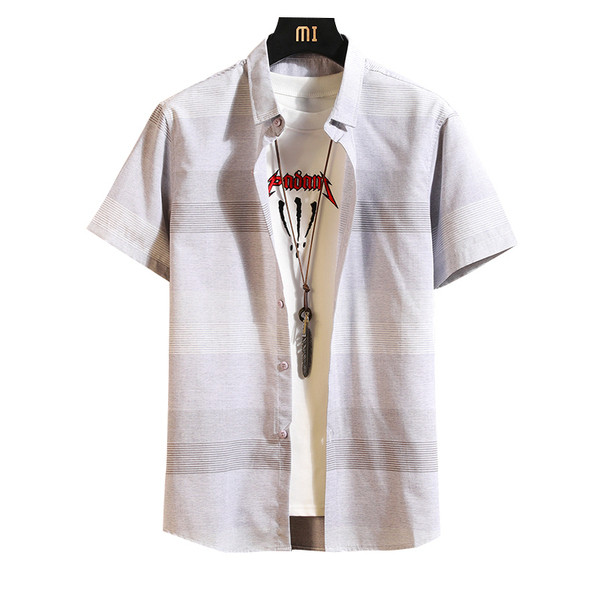 Alkalmi férfi ing rövid ujjal, két színben