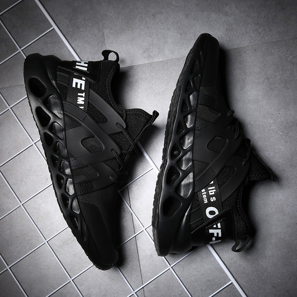 Férfi sportcipő magas talppal