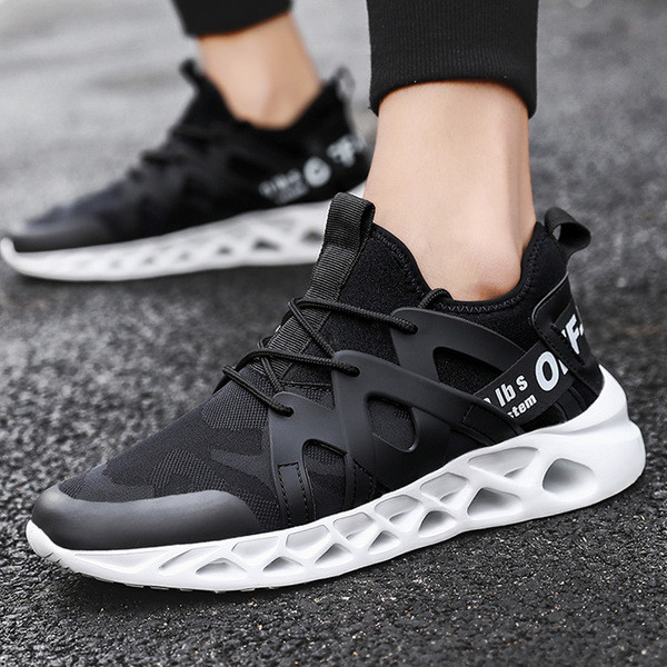 Férfi sportcipő magas talppal