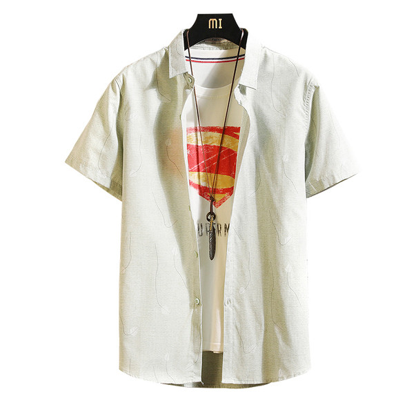 Model modern de cămașă pentru bărbați în două culori