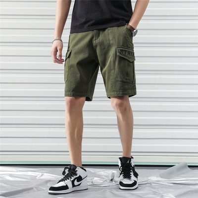 Divatos férfi rövidnadrág három színben felirattal