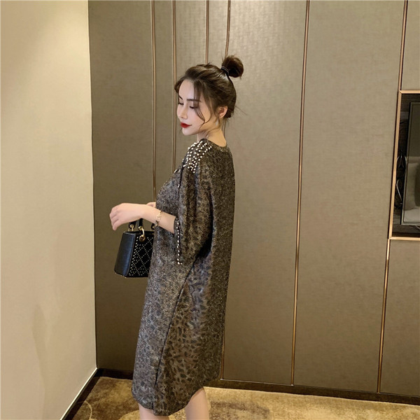 Rochie de dama moderna cu ochiuri model lat