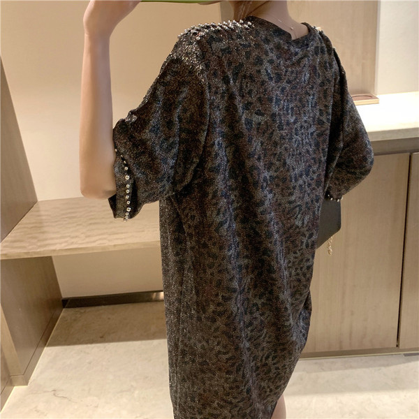 Rochie de dama moderna cu ochiuri model lat