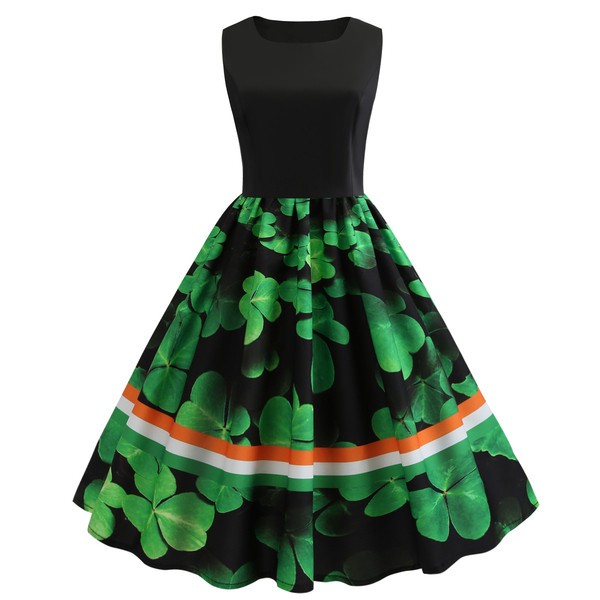 Γυναικείο φόρεμα με μοτίβο κοπής εφαρμογών