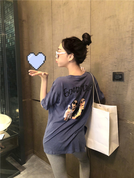 Női alkalmi póló két színben, rátéttel