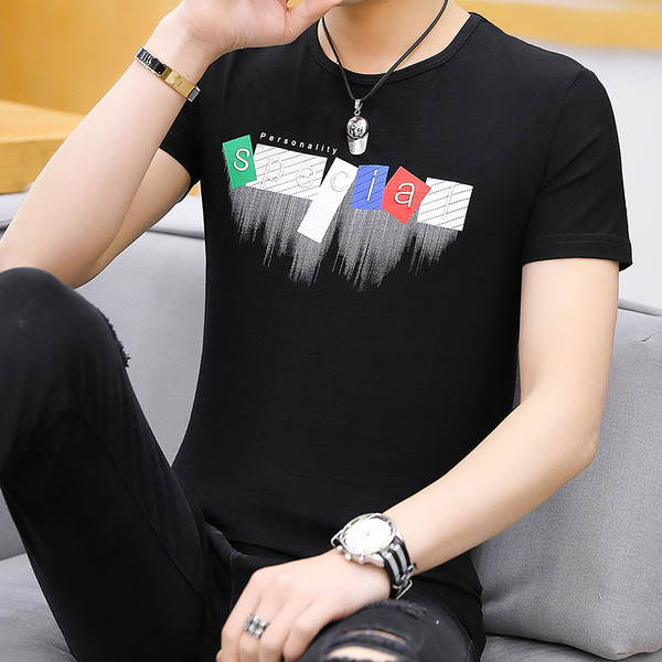 Férfi rátétes, rövid ujjú póló három színben