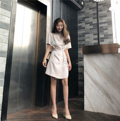 Rochie de dama eleganta cu curea in mai multe culori