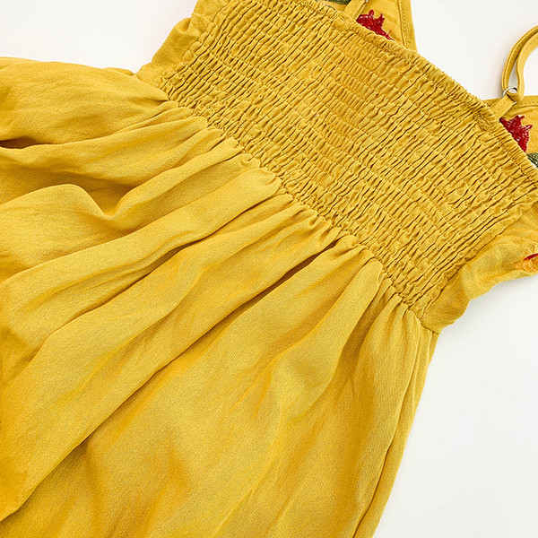 Rochie de vara dama cu broderie florala in mai multe culori