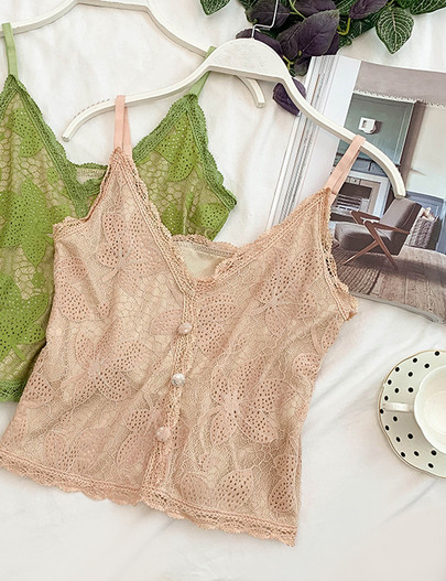 Stílusos női csipke felső három színben