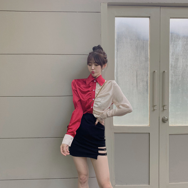 Alkalmi női ing két színben