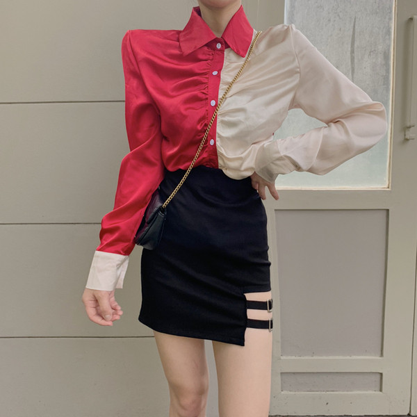 Alkalmi női ing két színben