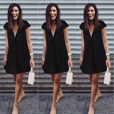 Rochie de dama model lat in alb si negru