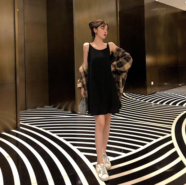 Rochie casual de dama in doua culori