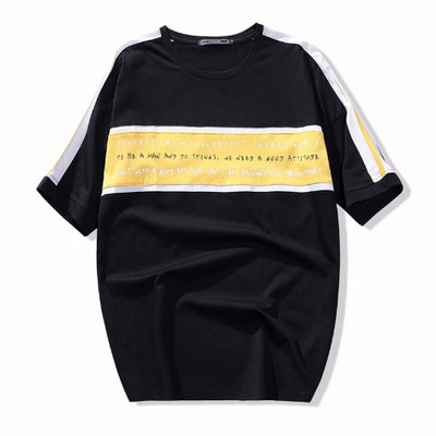 Alkalmi férfi póló feliratokkal - három színben