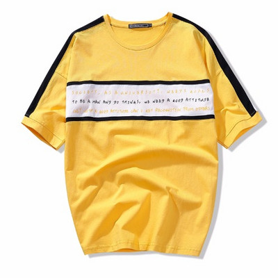 Alkalmi férfi póló feliratokkal - három színben