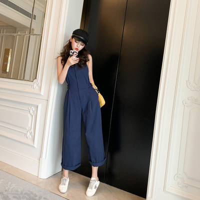 Salopeta dama casual in doua culori model lat