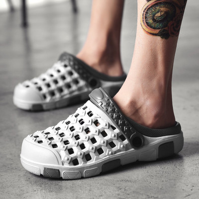 Egyszerű férfi zárt papucs többféle színben