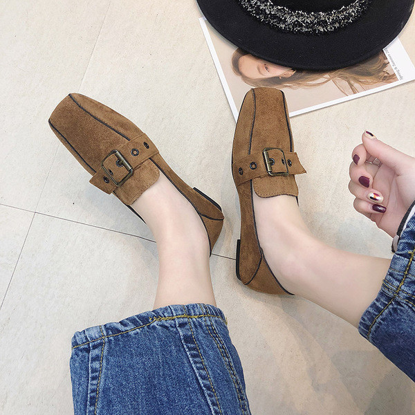 Pantofi casual dama din piele intoarsa ecologica in trei culori