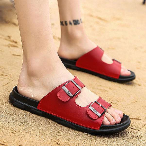 Papuci eleganti pentru barbati in mai multe culori din piele ecologica