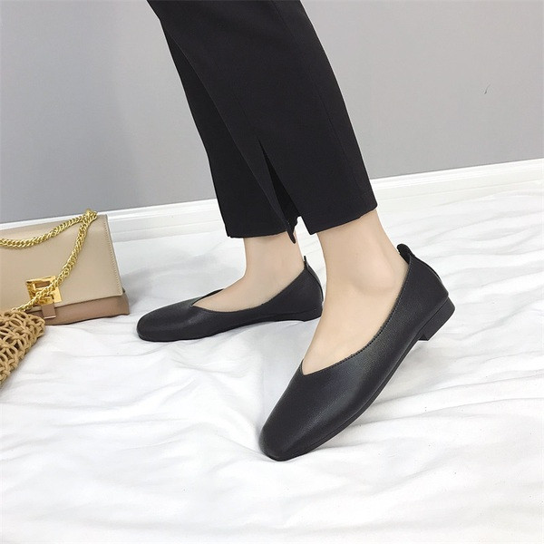 Pantofi dama casual model uni in trei culori