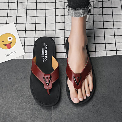 Papuci eleganti pentru barbati din piele ecologica in trei culori