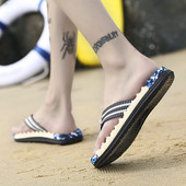 Alkalmi férfi nyári papucs három színben