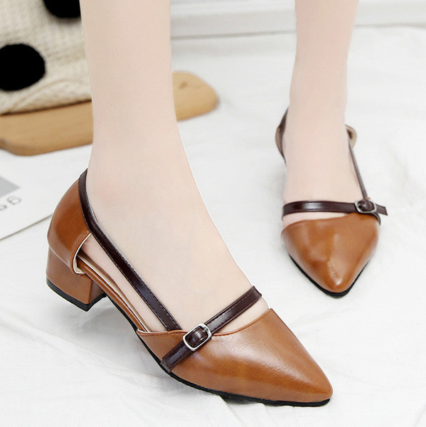 Női modern eko bőr cipő két színben