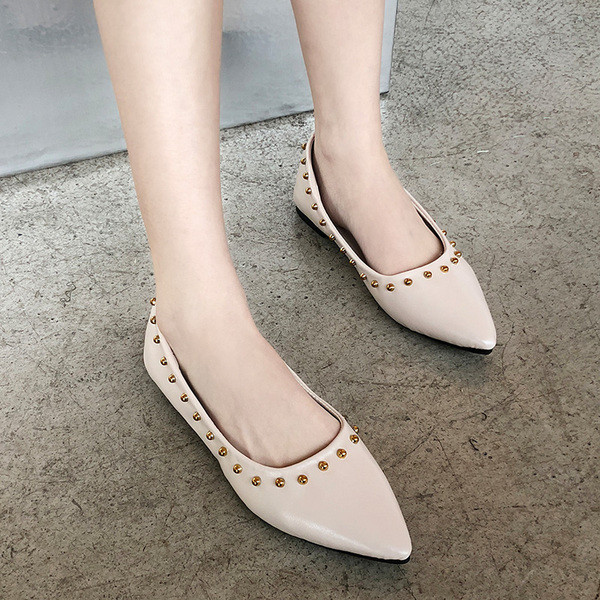 Pantofi moderni de dama cu ochiuri in doua culori