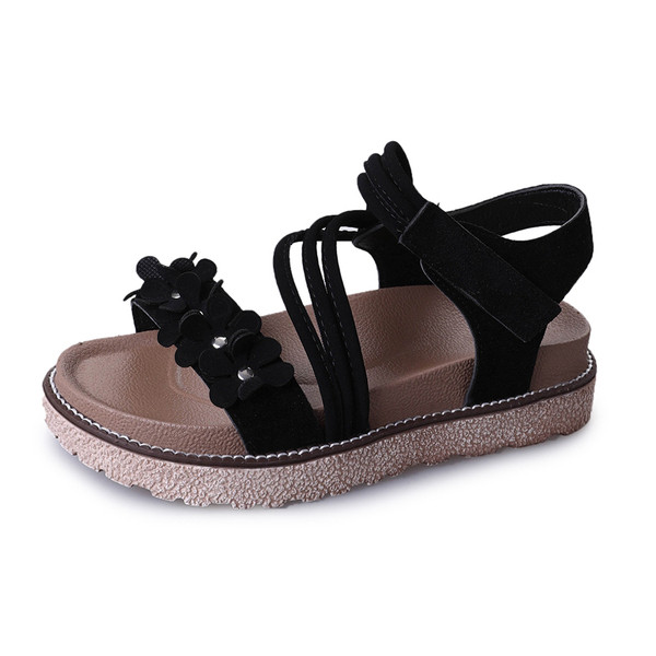 Alkalmi női szandál fekete és bézs színben