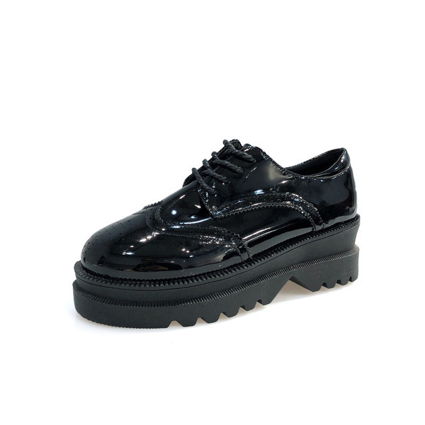 Modern női fűzős cipő két színben