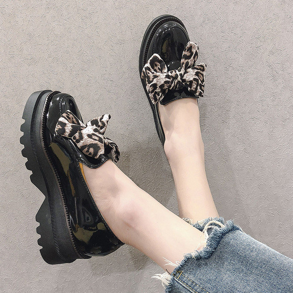 Pantofi casual dama cu panglica in negru